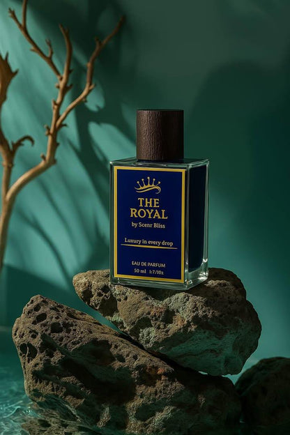 The Royal men's perfume 50ml EDT bottle by ScentBliss